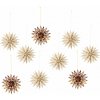 Vianočné ozdoby Star 10 cm, 9 ks