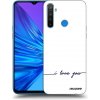Picasee silikónový čierny obal pre Realme 5 - Milujem ťa
