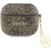 Guess puzdro gumené Apple Airpods 3 GUOA3P4E4CDW hnedé
