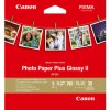 Canon Photo Paper Plus Glossy II, PP-201, foto papier, lesklý, 2311B060, biely, 13x13cm, 5x5