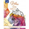 Omaľovánka, antistresová, A4, 32 strán - Relax