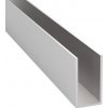 Umakov Zasklenie pevné - profil U 36x19x1,5mm GS-AL/ZP-3619/N/E