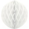 Papierová guľa biela 20cm