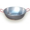 PAELLA železná panvica hlboká na grilovanie a pečenie 45 cm WOK