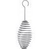 Špirála na lojové gule – závesné kovové kŕmidlo pre vtáky, 4 farby Farba: Šedá