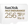 Sandisk MAX ENDURANCE microSDXC™ Card s adaptérom 256 GB SDSQQVR-256G-GN6IA