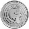 New Zealand Mint strieborná minca minca Looney Tunes Bugs Bunny 2022 1 Oz