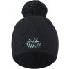 Unisex pletená čiapka Silvini Airoso čierna S/M