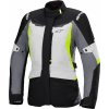 Bunda STELLA ST-1 WATERPROOF, ALPINESTARS (světle šedá/černá/žlutá fluo, vel. XL)