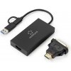 Renkforce externá grafická karta DDR3-RAM USB-A, USB-C™ (USB 3.2 Gen 1), HDMI ™, DVI; RF-4715072