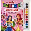 FONI-BOOK Malý maliarik princezné omaľovánka so štetcom a farbami 945795 - Kniha