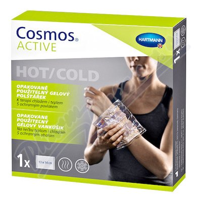 Cosmos ACTIVE Opakovane použiteľný gélový vankúšik hot/cold 13x14 cm 1 ks - Hartmann