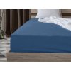 Textilomanie Jersey plachta s lycrou tmavomodrá 90 x 200 cm