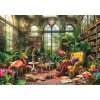 CLEMENTONI Puzzle Knižnica v skleníku 1000 dielikov