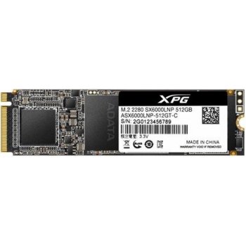 ADATA XPG SX6000NP Lite 512GB, ASX6000LNP-512GT-C