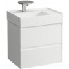 Laufen Lani skrinka 58.5x45x51.5 cm závesná kúpeľňová skrinka pod umývadlo biela H4039321122611