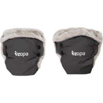 Zopa Zimné rukávniky FLUFFY Night Black