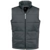 B&C Bodywarmer /MEN white dark grey