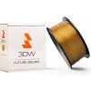 Premium quality 3DW ABS 1,75mm zlatá, 0,5 kg, tisk 220-250°C