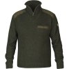 Fjällräven Vlněný svetr KOSTER SWEATER - Dark olive Velikost: L