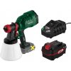 Parkside® Aku striekacia pištoľ na farbu Pfsa 20-Li B2 + Akumulátor 20 V 4 Ah + Nabíjačka akumulátora 20 V/4,5 A (800011563)