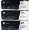 HP 312A 3-pack CYM LJ Toner Cart, CF440AM (2,700 / 2,700 / 2,700 pages)