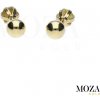 MOZA gold Náušnice guličky MG2379 Farba Zlata: žlté Au