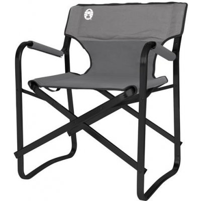 Coleman Steel Deck Chair Šedá židle