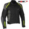 MBW LUCAS YELLOW pánská textilní moto bunda - 62 - doprava zdarma