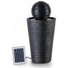 Blumfeldt Liquitorre, solárna fontána, 200 l/h, solárny panel, 2 W, akumulátor, LED, polyresin (SOL1-Liquitorre)