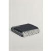 DEKA GANT LOGO THROW 130X180 GREY