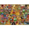 RAVENSBURGER Puzzle Úžasná abeceda - písmeno A 1000 dílků