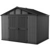 Zahradní domek Keter Stronghold 10 x 8 šedý, s podlahou
