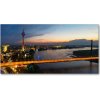 Foto obraz sklo tvrzené Dusseldorf Nemecko 100x50 cm