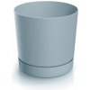 PROSPERPLAST Kvetináč TUBO P 39cm svetlo sivý