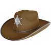 Detský klobúk Sheriff (Klobúk s odznakom pre deti)