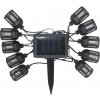 Reťaz Strend Pro Garden, lampáš, solárna, 10x LED, 1,8+2 m