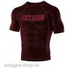 Rashguard - Octagon - Fight wear - burgund