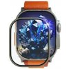 FIXED Zafírová ochrana displeja pre Apple Watch Ultra s oceľovým rámčekom FIXGSAW-1029