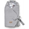 KLUPS Zavinovačka do detskej autosedačky Velvet Moon Hedgehog grey 110x105 cm 40x35x9 sivá