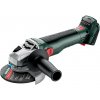 Metabo 613052840 - W 18 LT BL 11-125 - AKU uhlová brúska, 18V, metaBOX 165 L