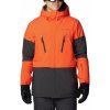 Columbia Pánska lyžiarska bunda Aerial Ascender oranžovo čierna s kapucňou Farba: Red Quartz, Sha, Veľkosť: XL