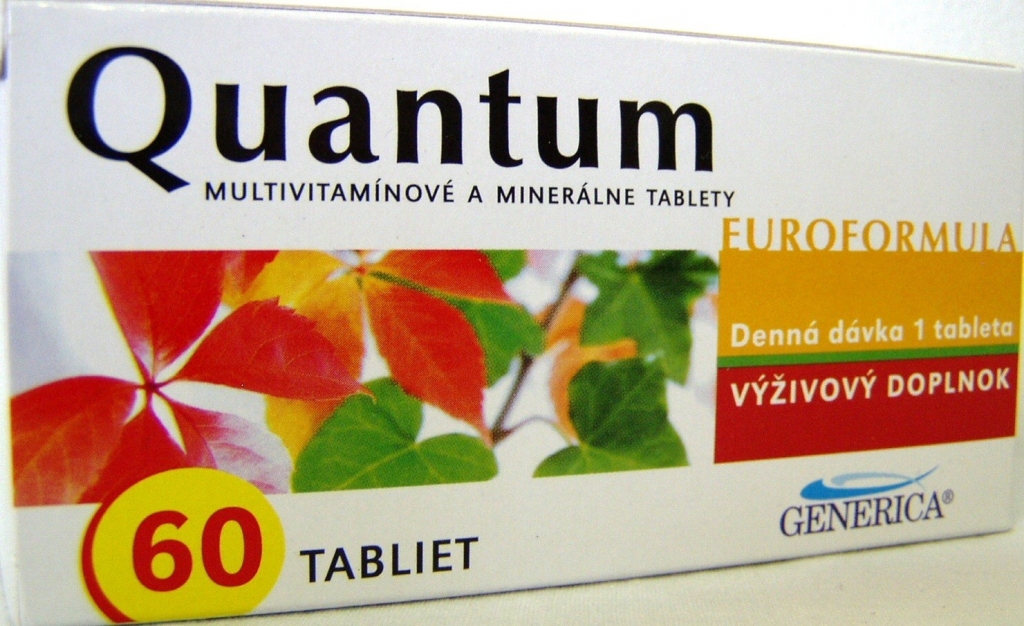 Generica Quantum Euroformula 60 tabliet od 5,14 € - Heureka.sk