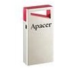 Apacer USB flash disk, USB 2.0, 64GB, AH112, strieborný, AP64GAH112R-1, USB A, s pútkom