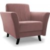 Nábytek PEGAS s.r.o. Křeslo LINEA Růžové, Kronos 29