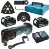 Makita DTM51RFJX1 Aku MultiTool s príslušenstvom Li-ion (18V / 2 x 3,0Ah) Makpac