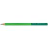 FABER-CASTELL ceruzka Jumbo GRIP TWO TONE - zelená