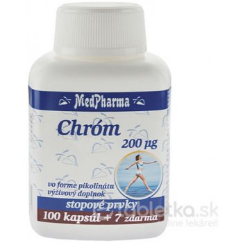 MedPharma Chrom pikolinát 200 mg 107 kapsúl