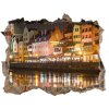 Fototapeta díra na zeď 3D Gdaňsk poľsko 95x64 cm