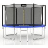 Pepita 427cm vnútorná sieťovaná trampolína s rebríkom - modrá Pepita